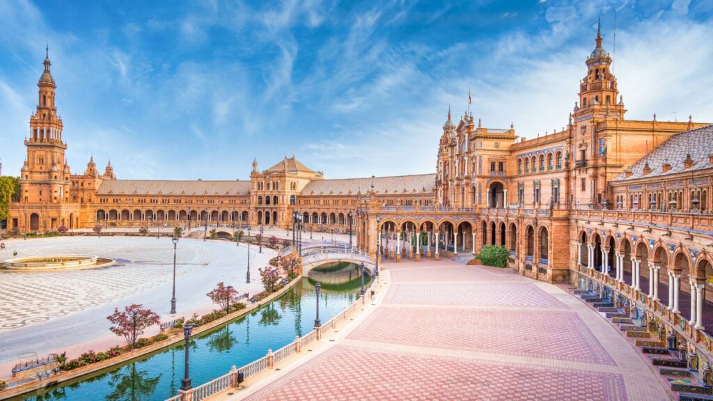 Spain Square in Seville, Spain