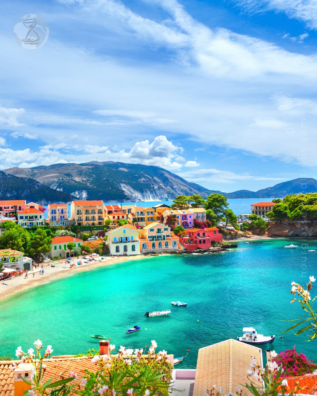 Assos village in Kefalonia, Greece