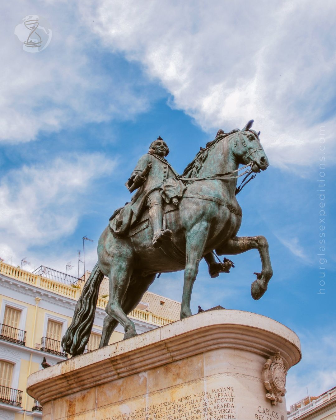 Cavalryman Monument in Madrid, Spain
