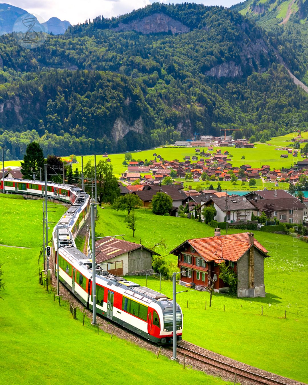 Swiss Village Lungern, Switzerland