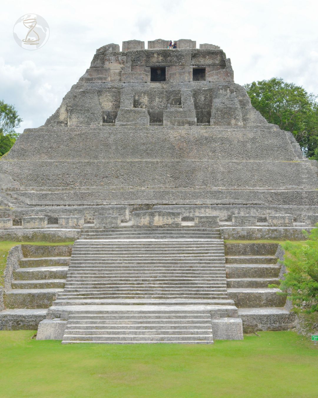 The Mayan ancient ruins at the Xunantunich Archaeological Park in Belize