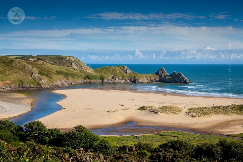 Three Cliffs Bay, Wales