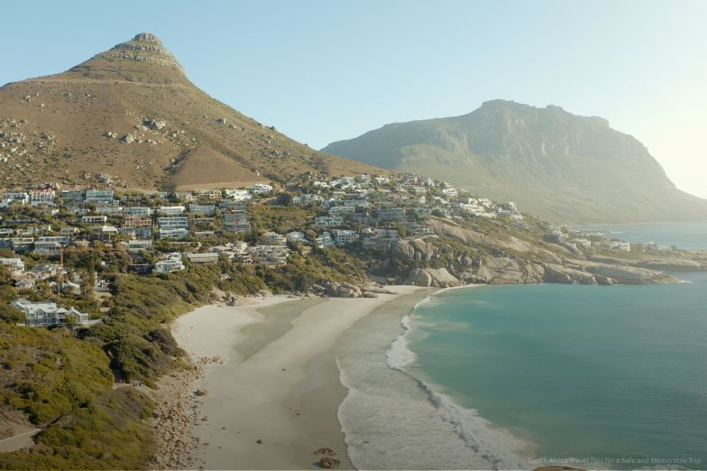 Aerial Photography of Cape Town in South Africa