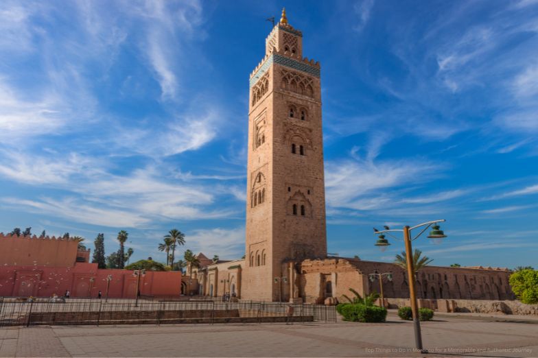koutoubia mosque in Marrakech, Morocco