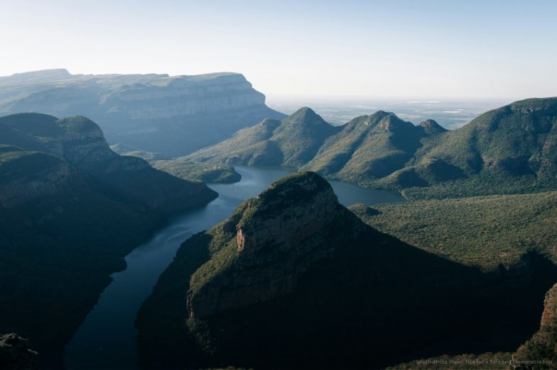 Majestic Panorama of Blyde River Canyon South Africa