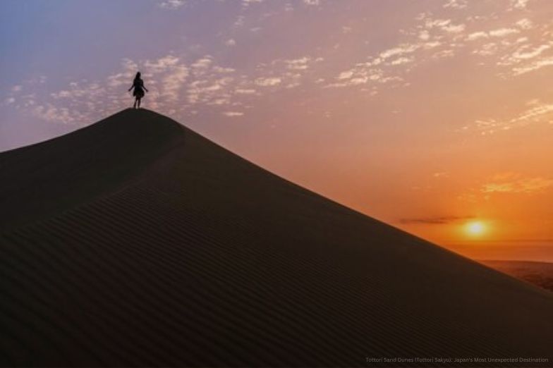 Tottori Sand Dunes (Tottori Sakyu) in Japan