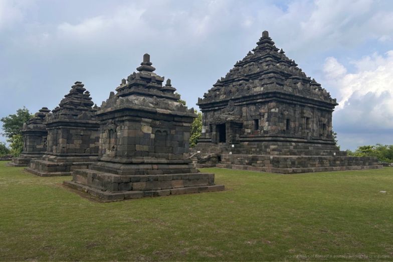 Candi Ijo in Sleman, Yogyakarta, Indonesia