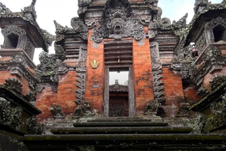 Ubud Palace (Puri Saren Agung) in Bali, Indonesia