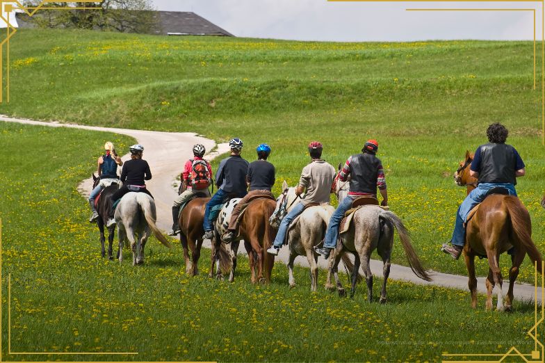 Horseback riding in Patagonia